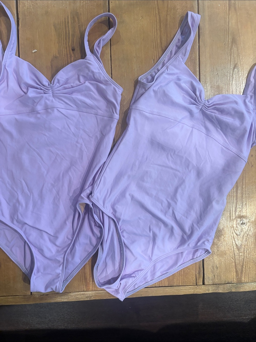 WearMoi Lilac One-Piece Faustine Leotard- Lilac